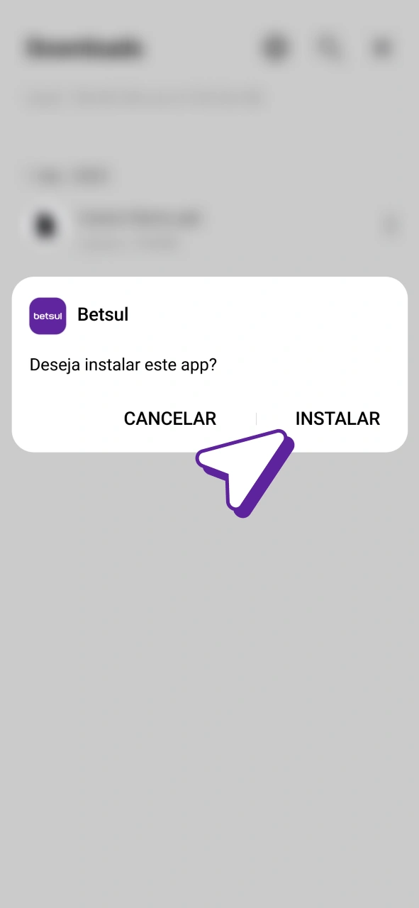 Instale o aplicativo Betsul para Android e comece a jogar agora mesmo.