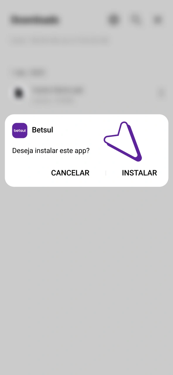 Instale o APK do Aviator Betsul clicando neste botão.