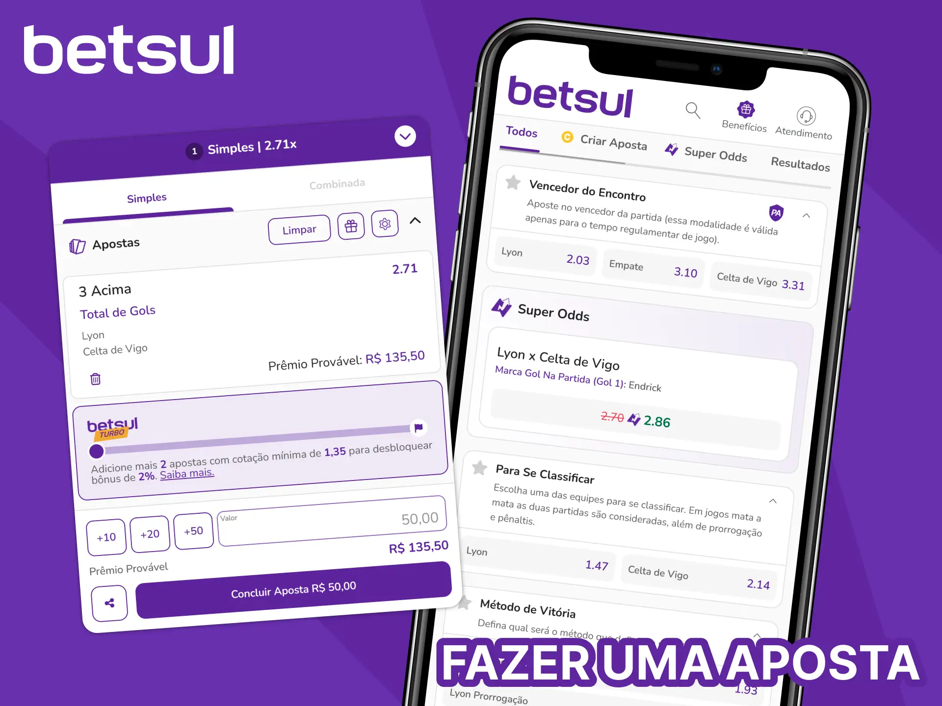 Faça sua primeira aposta no aplicativo Betsul seguindo nossas instruções.