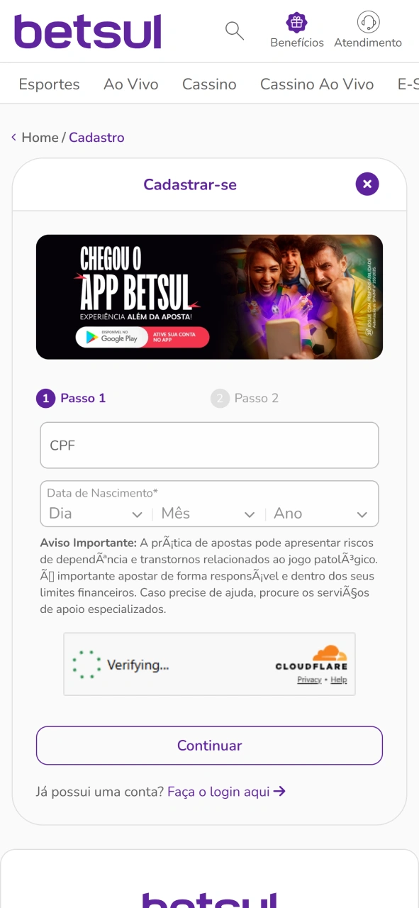 Cadastre-se na Betsul agora mesmo para ganhar muito e aproveitar bônus incríveis.